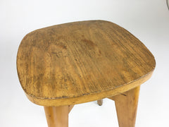 Mid century stool from France. Perriand, Prouvé, Le Corbusier era - eyespy