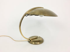 Bauhaus brass table lamp by Hillebrand - eyespy