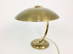 Bauhaus brass table lamp by Hillebrand - eyespy