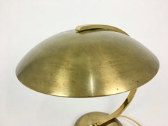 Bauhaus brass table lamp by Hillebrand - eyespy