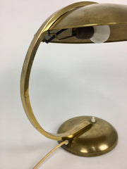 Bauhaus brass table lamp by Hillebrand - eyespy