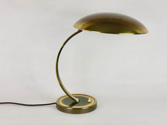 Bauhaus brass desk lamp, model 6751 by Christian Dell for Kaiser Leuchten - eyespy