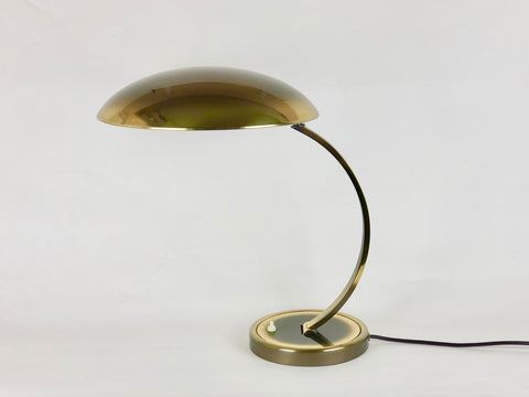 Bauhaus brass desk lamp, model 6751 by Christian Dell for Kaiser Leuchten