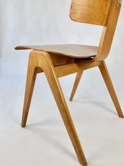 1950s Robin Day Hillestak chair by Hille - eyespy